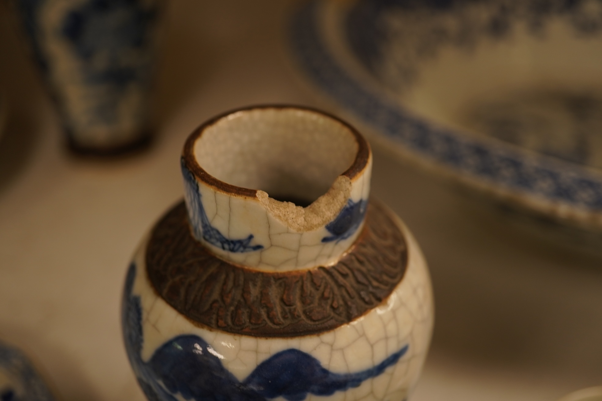 A large collection of 18th century and later Chinese export porcelain